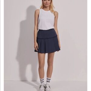 Varley Ayla High Rise Skort 15.5 navy blue Large